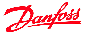 Logo de l’entreprise Danfoss partenaire de notre agence
